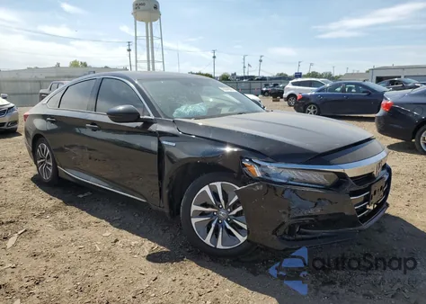 2021 Honda Accord Hybrid Exl from USA, damaged, VIN 1HGCV3F57MA008004